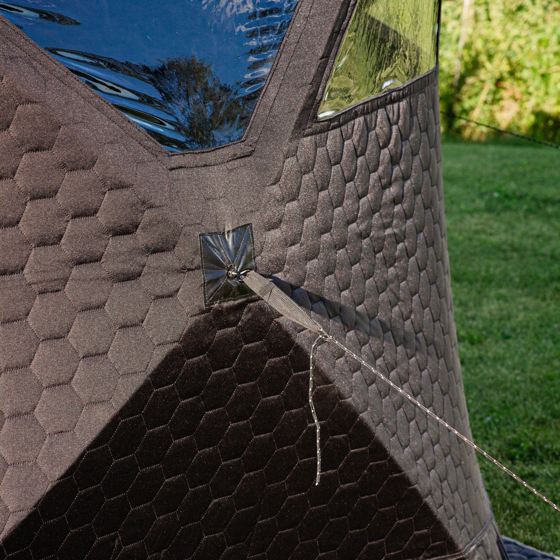 Mobiles Saunazelt Dalen mit Saunaofen