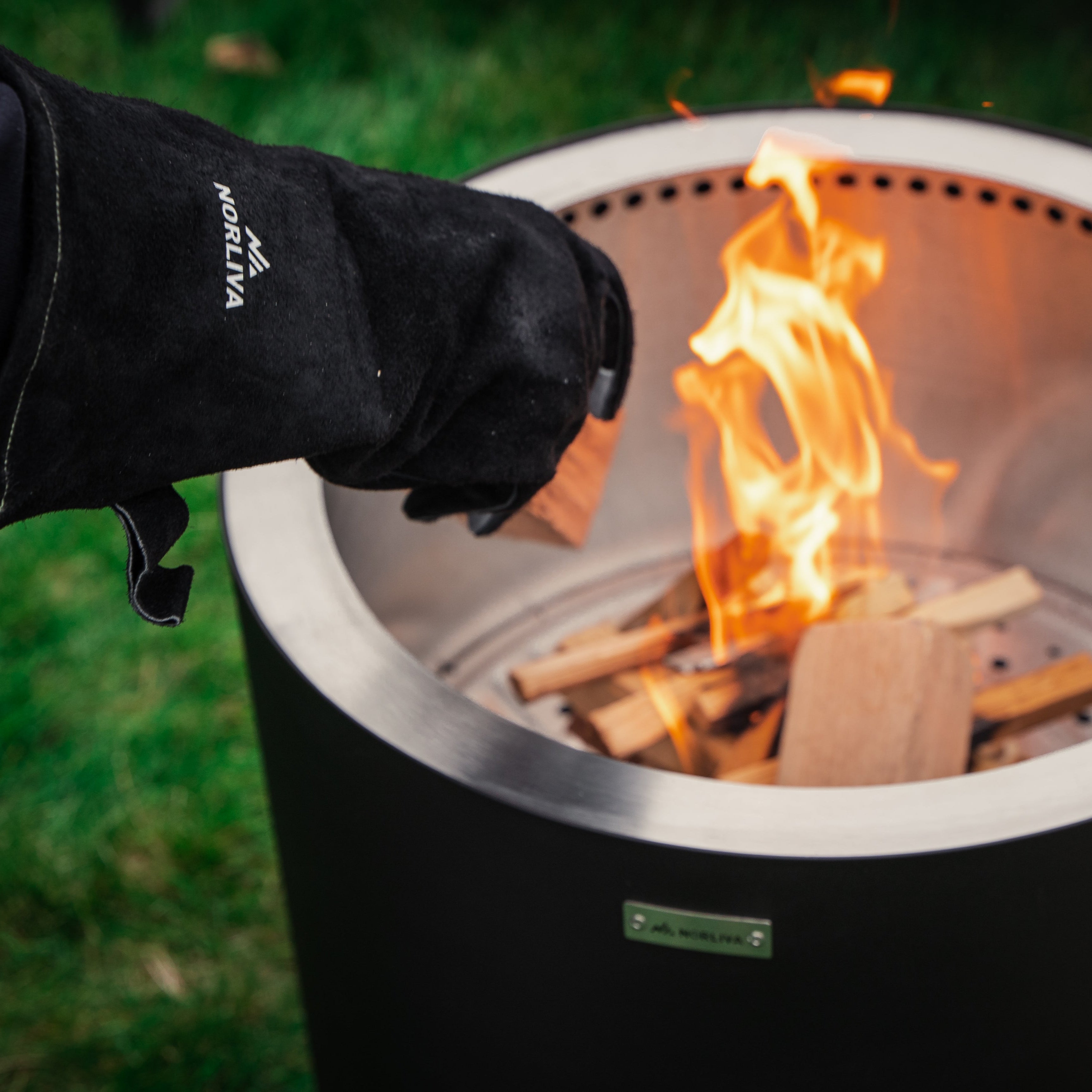 Feuer-Schutzhandschuhe Leder
