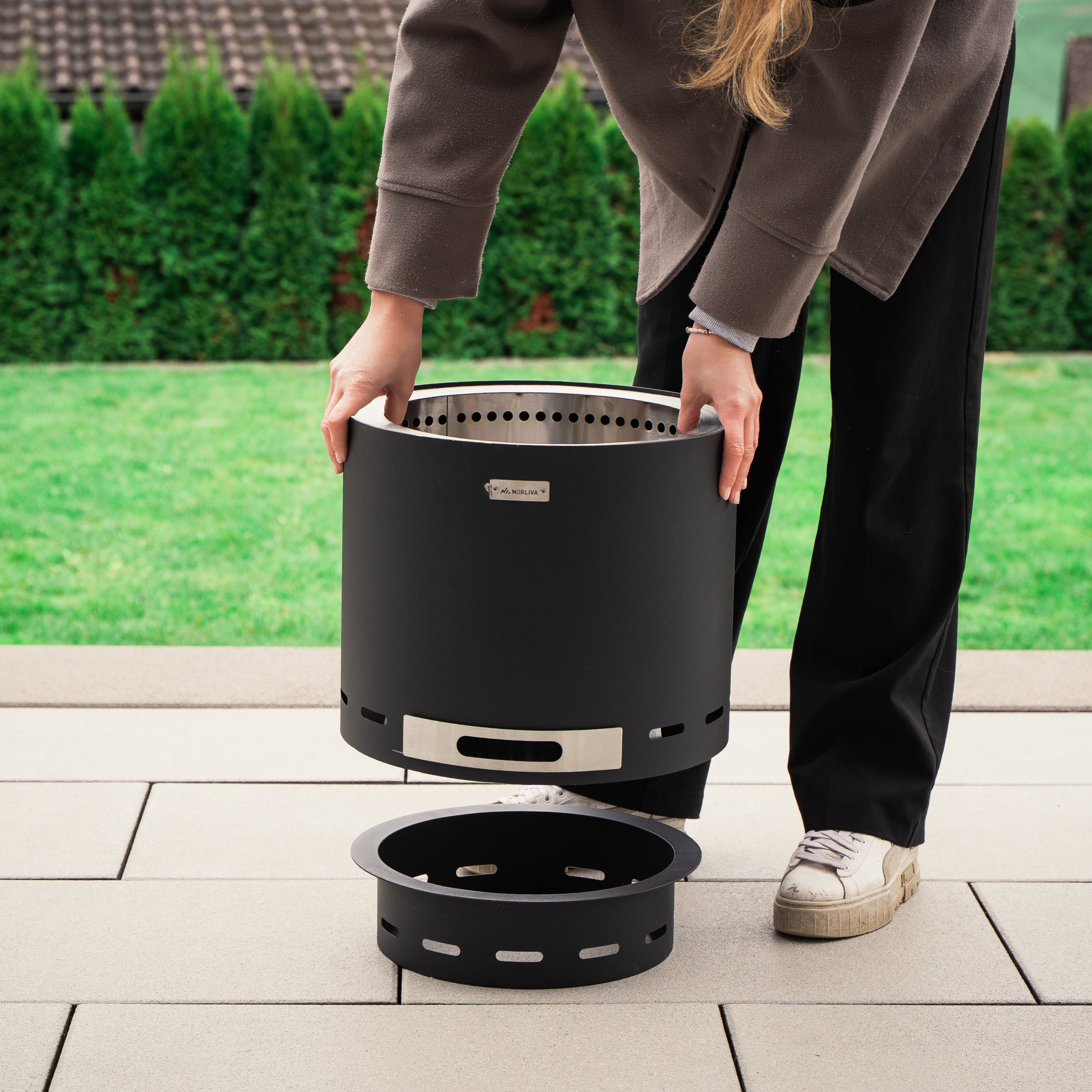 Set: Eda + Deckel + Grillrost