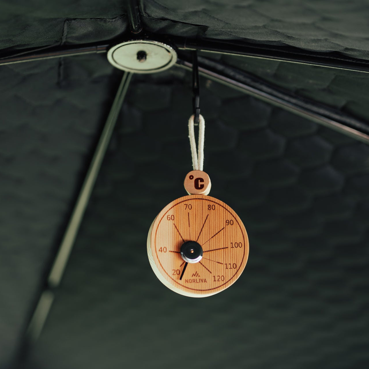 Set: Saunazelt Dalen 2.0 + Ofen + Sauna-Zubehör + Regenschutz + Bänke