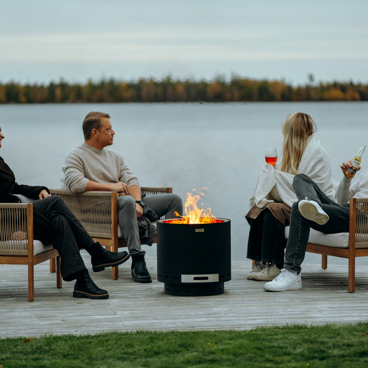 Rauchfreie Feuerschale Eda