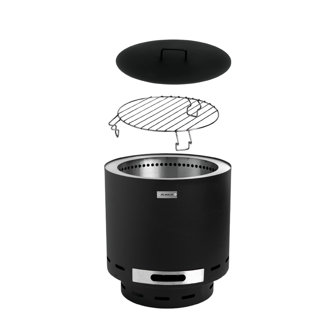 Set: Eda + Deckel + Grillrost