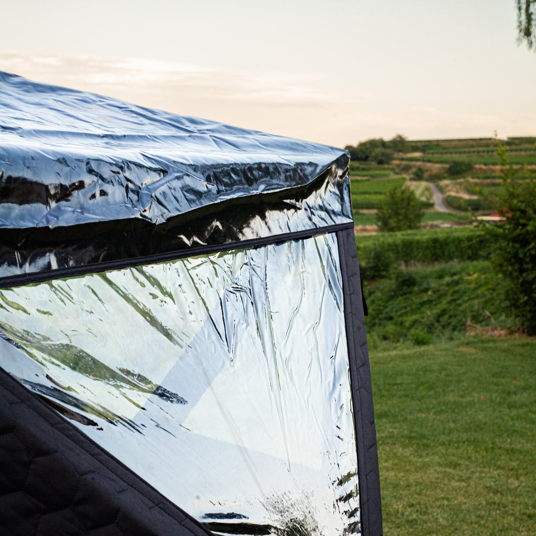 Regenschutz 1.0 für Saunazelt Dalen