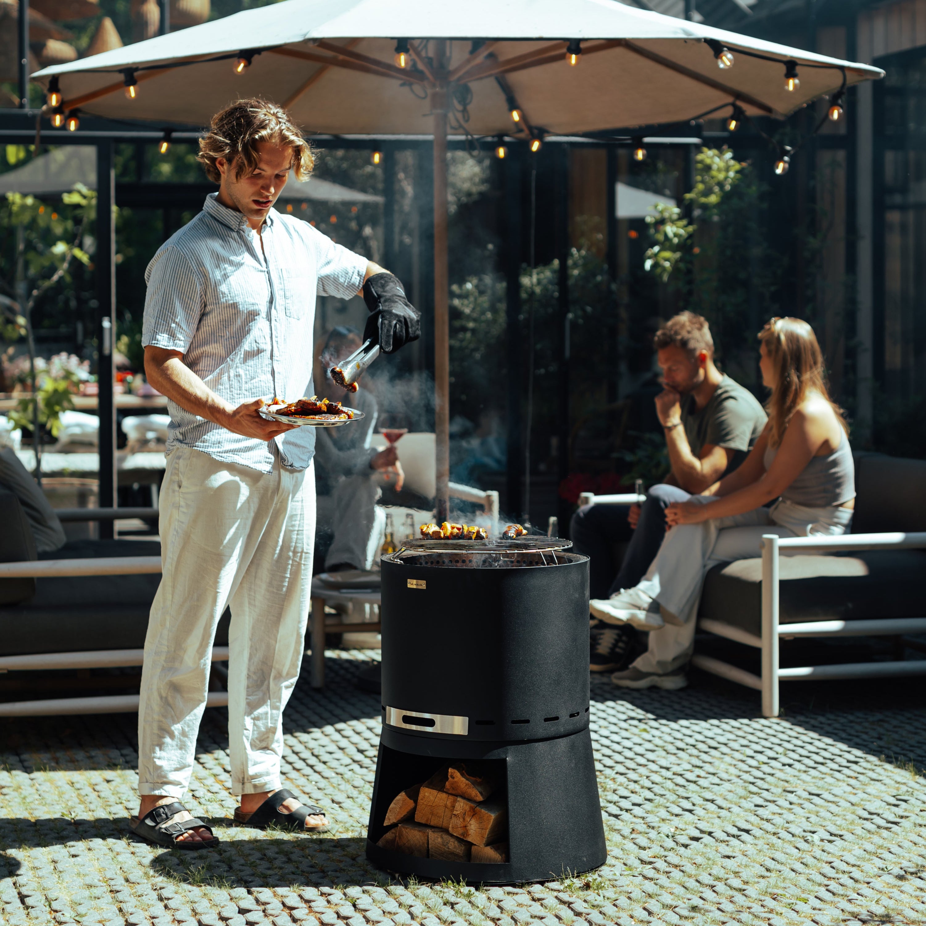 Set: Skara Pluss + Grillrost