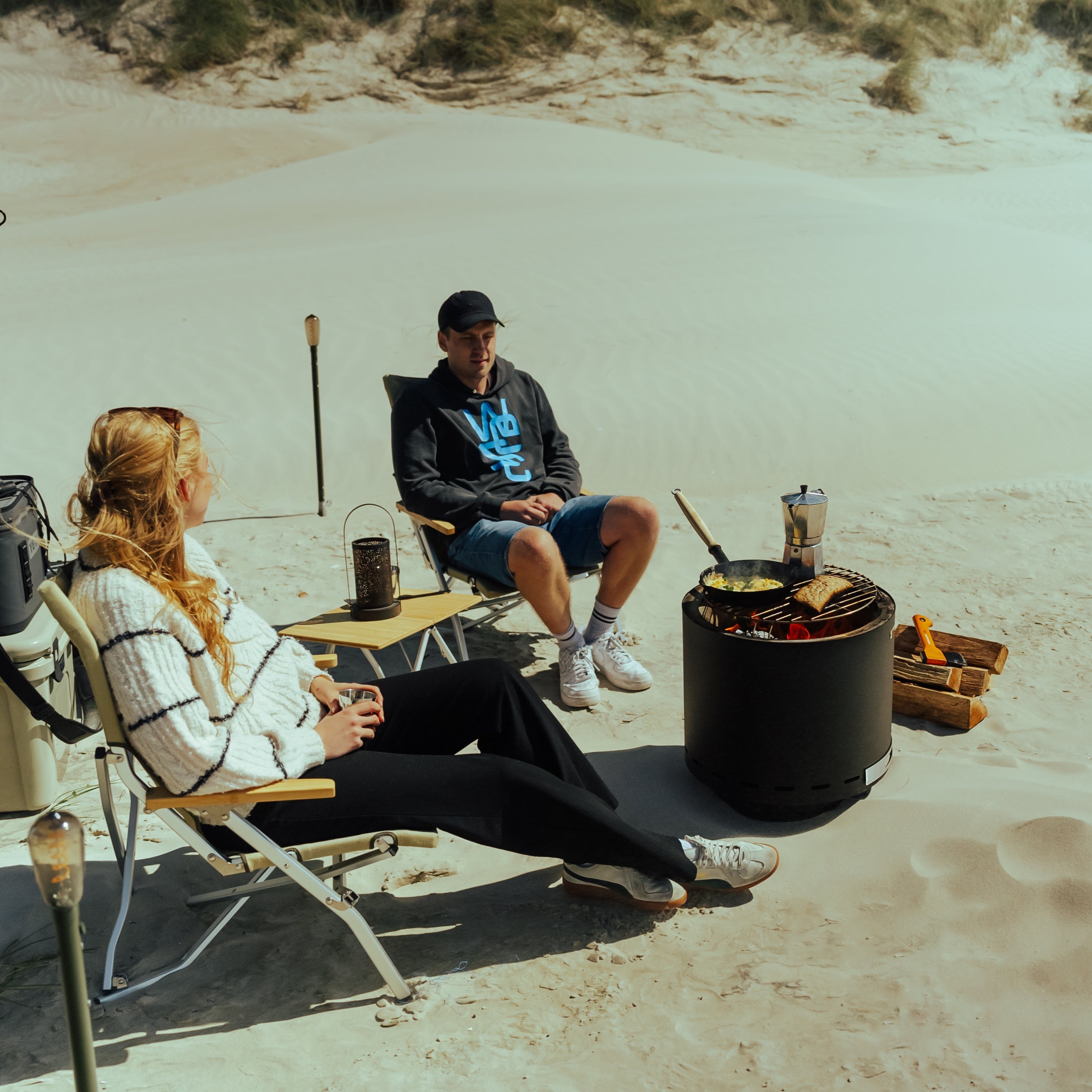 Set: Skara + Feuerplatten-Grill