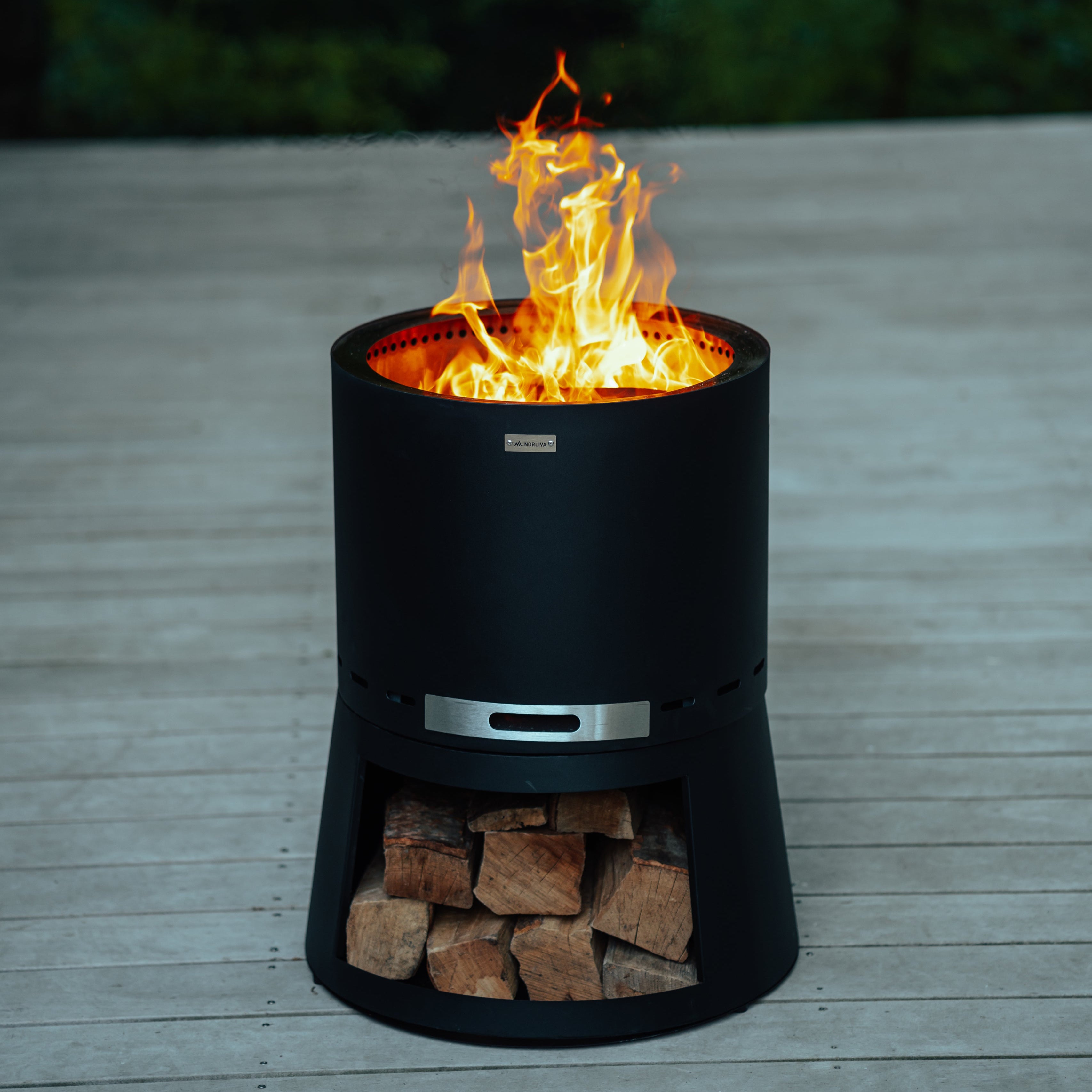 Set: Skara Pluss + Deckel + Grillrost