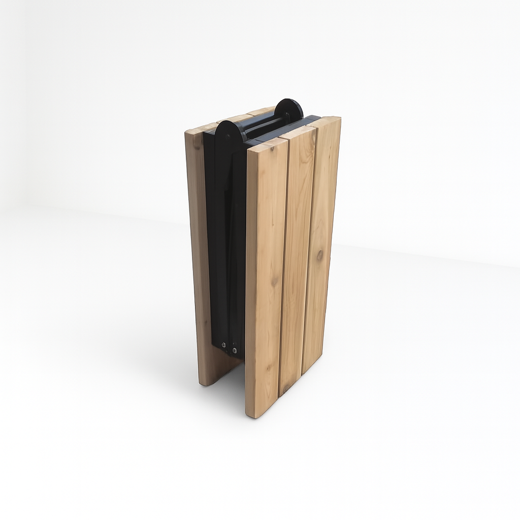 Set: Saunazelt Dalen 2.0 + Ofen + Sauna-Zubehör + Regenschutz + Bänke