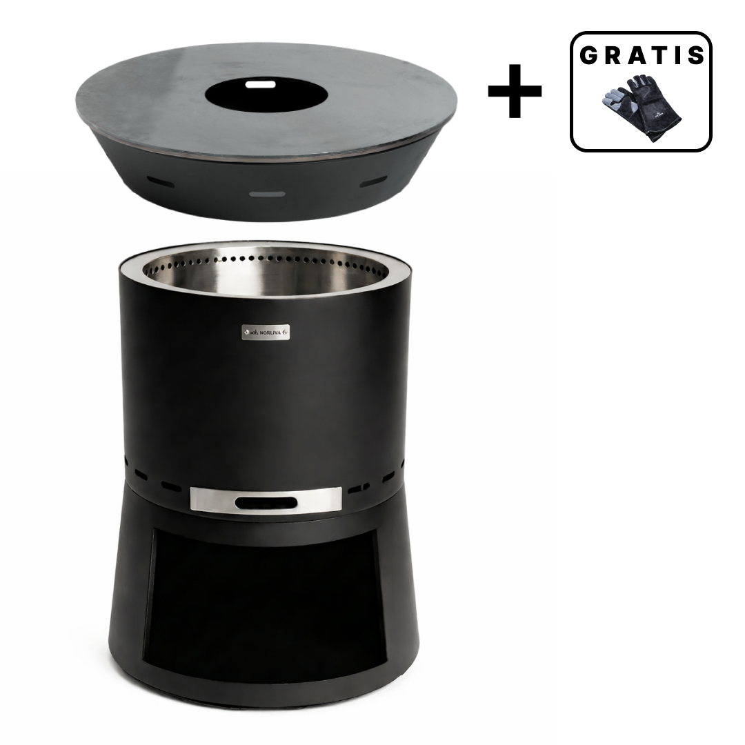 Set: Skara Pluss + Feuerplatten-Grill