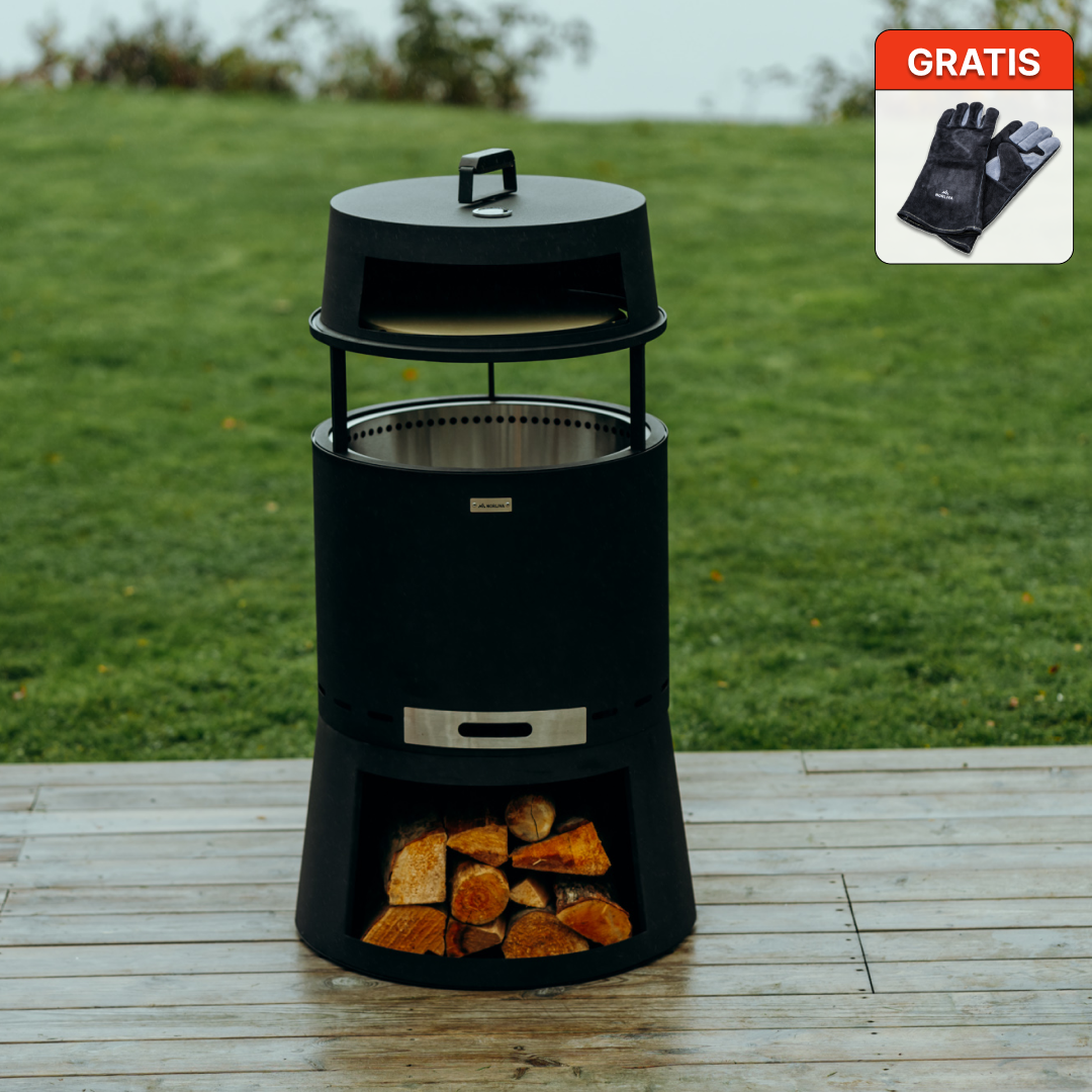 Set: Skara Pluss + Pizzaofen-Aufsatz