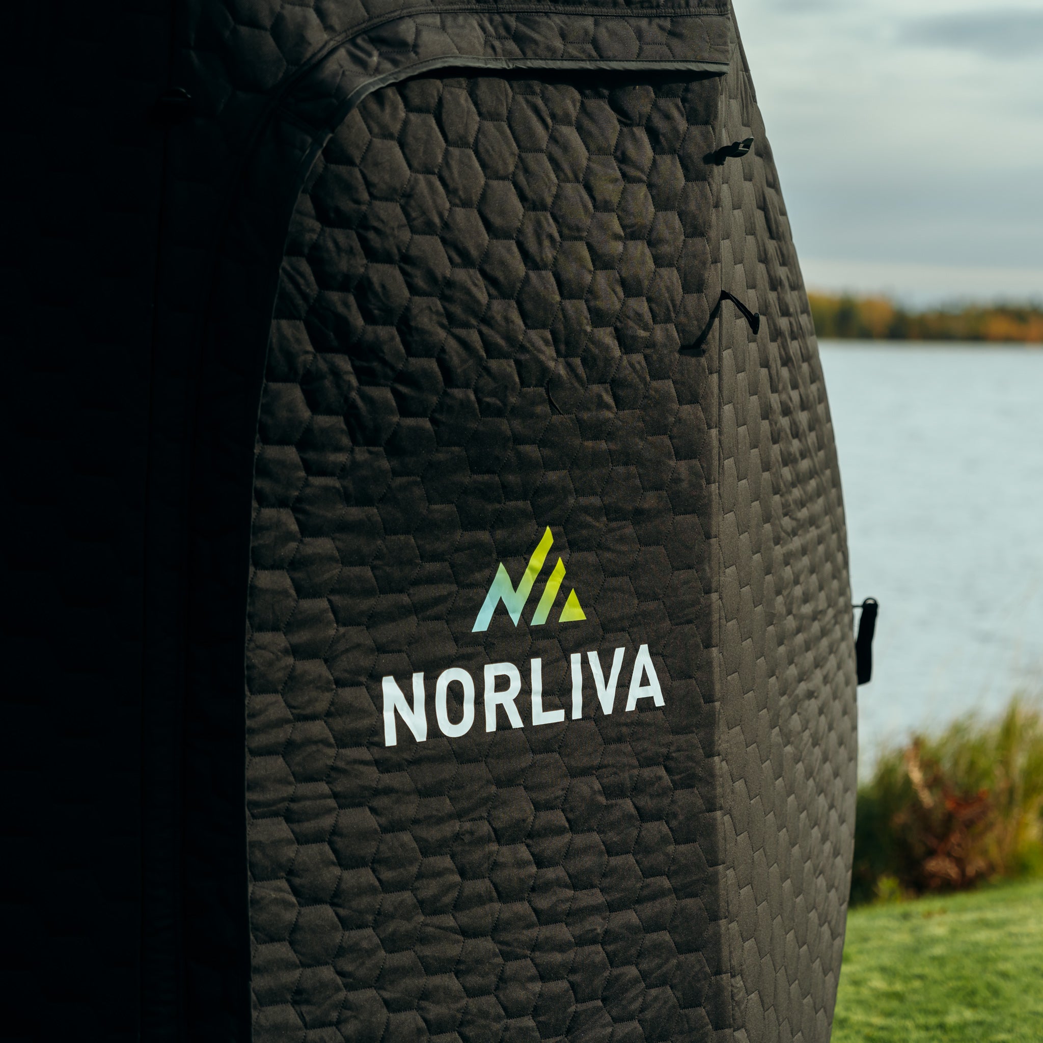 Mobiles Saunazelt Fjorden mit Saunaofen