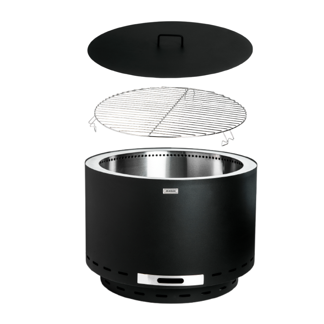 Set: Venna + Deckel + Grillrost