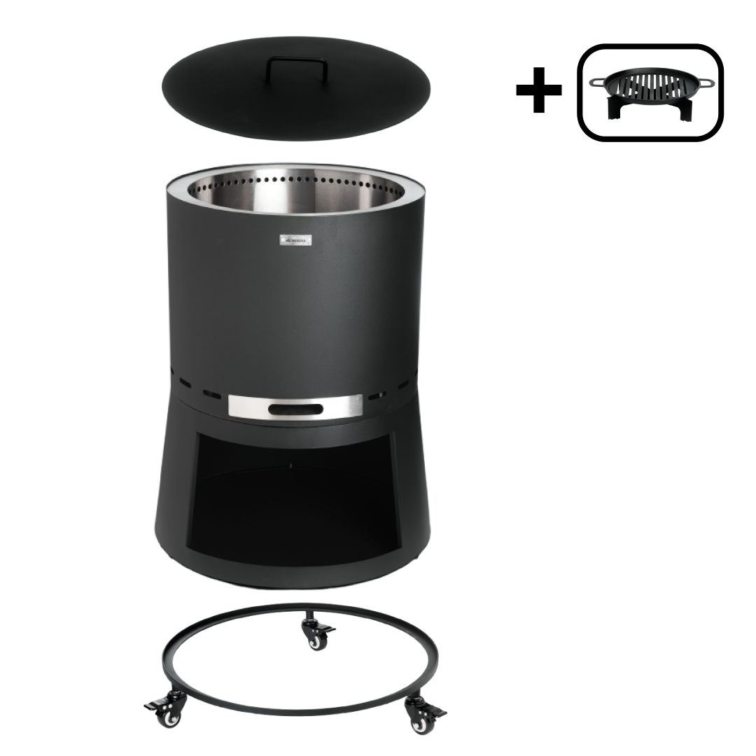 Set: Skara Pluss + Deckel + Rollenring