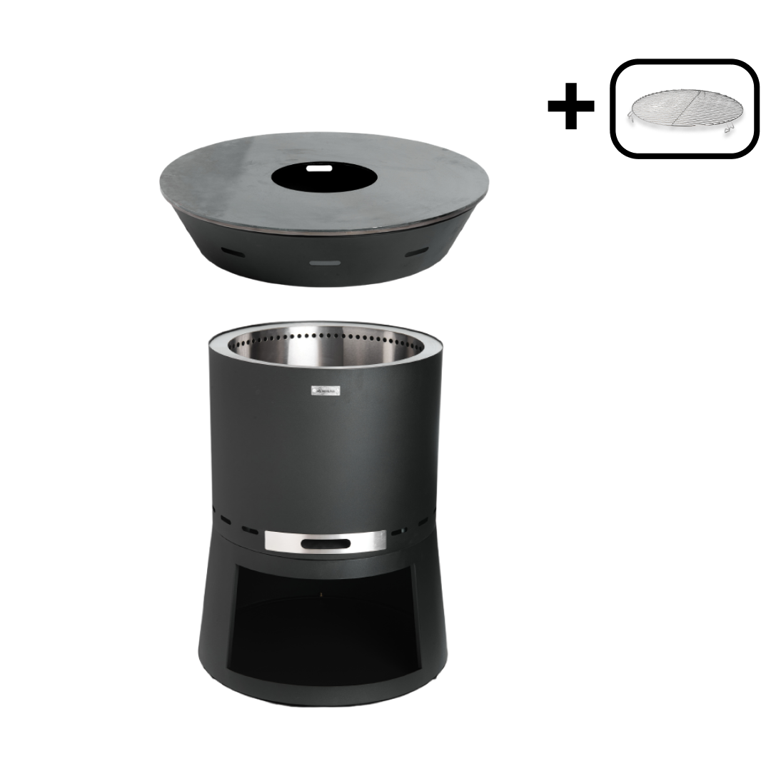Set: Skara Pluss + Feuerplatten-Grill