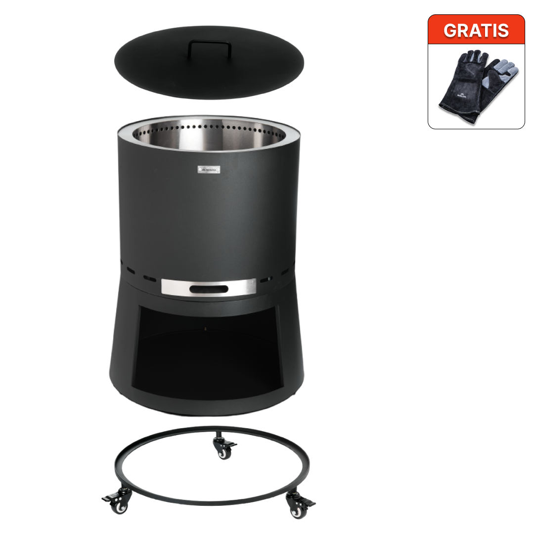 Set: Skara Pluss + Deckel + Rollenring