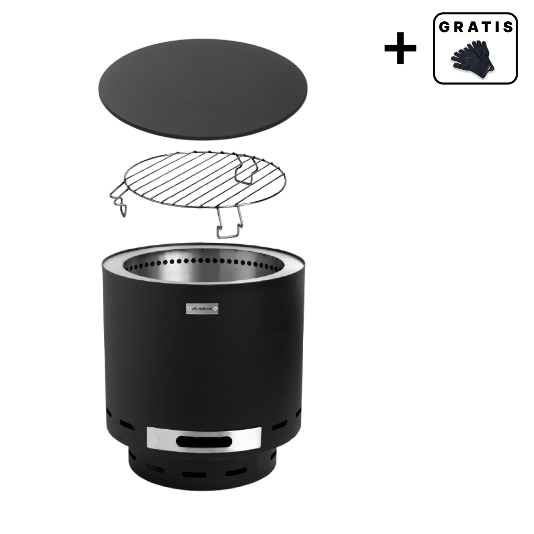 Set: Eda + Deckel + Grillrost