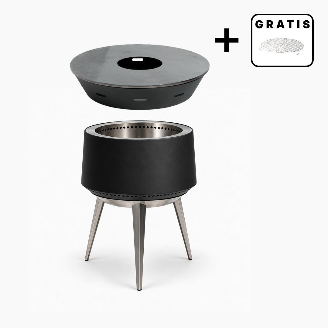 Set: Juna Pluss + Feuerplatten-Grill