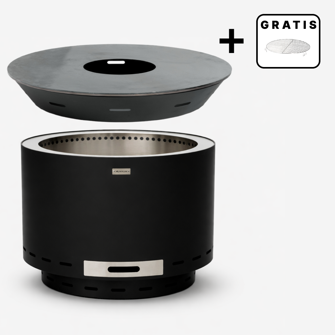 Set: Lunda + Feuerplatten-Grill