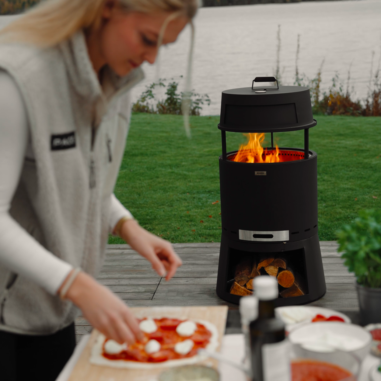 Pizzaofen-Aufsatz Skara/Skara Pluss