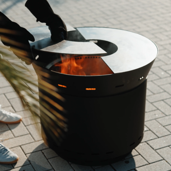 Feuerplatten-Grill, Plancha-Aufsatz Lunda
