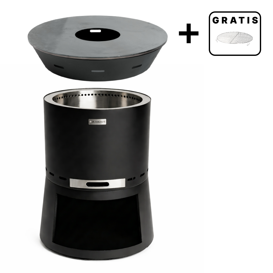 Set: Skara Pluss + Feuerplatten-Grill